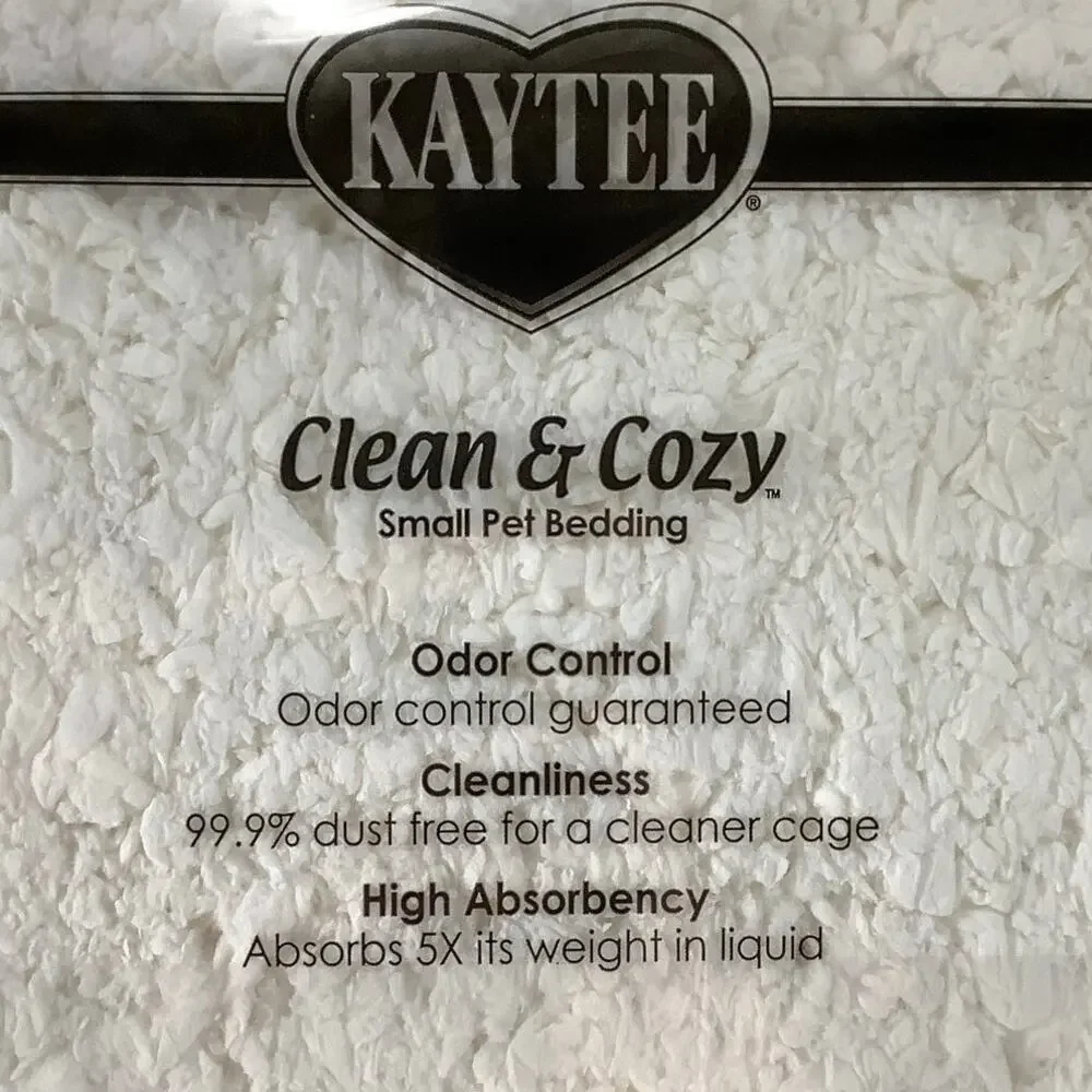 Kaytee Clean & Cozy Small Animal Bedding, 50-Liter, NIP